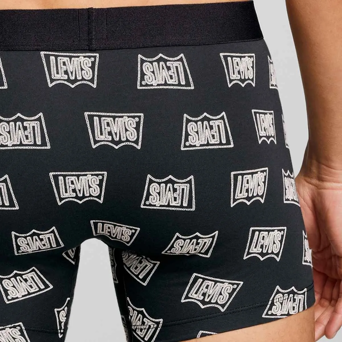 Levi's Boxershorts Giftbox 3-pack Black / Grey