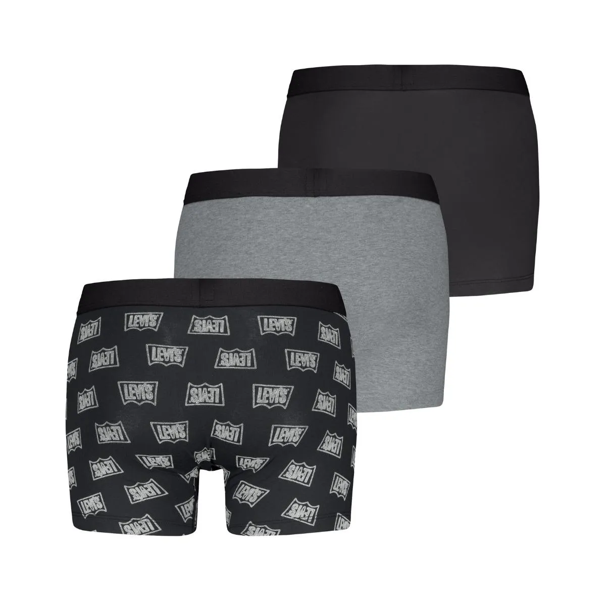 Levi's Boxershorts Giftbox 3-pack Black / Grey