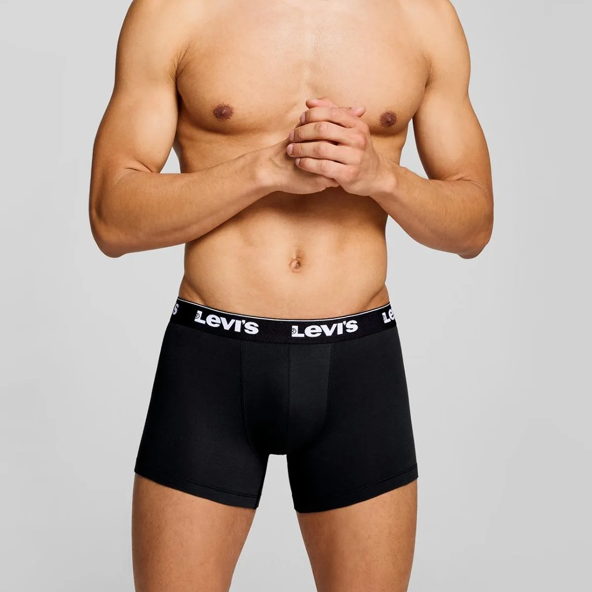 Levi's Boxershorts Repeat Logo 3-pack Zwart