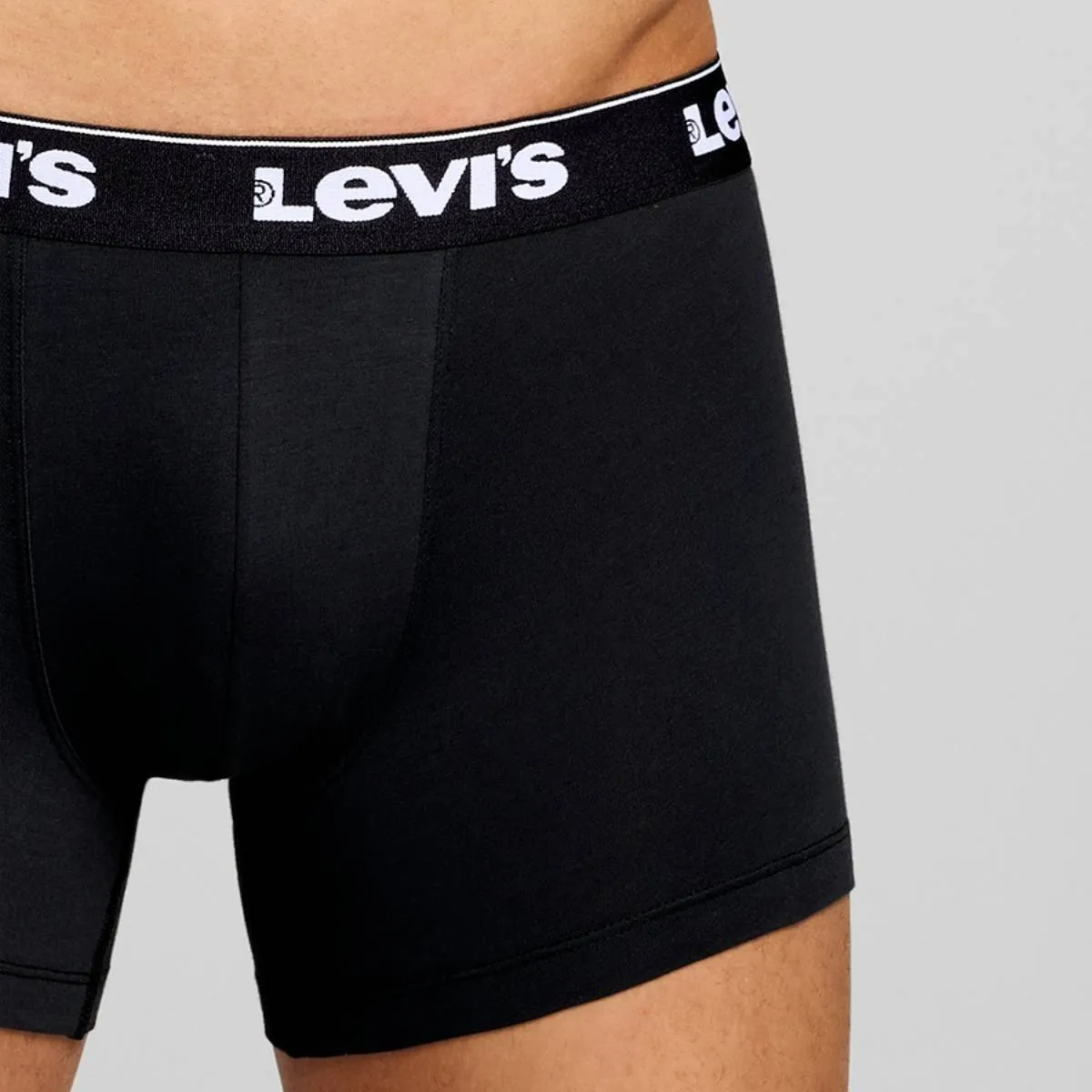 Levi's Boxershorts Repeat Logo 3-pack Zwart
