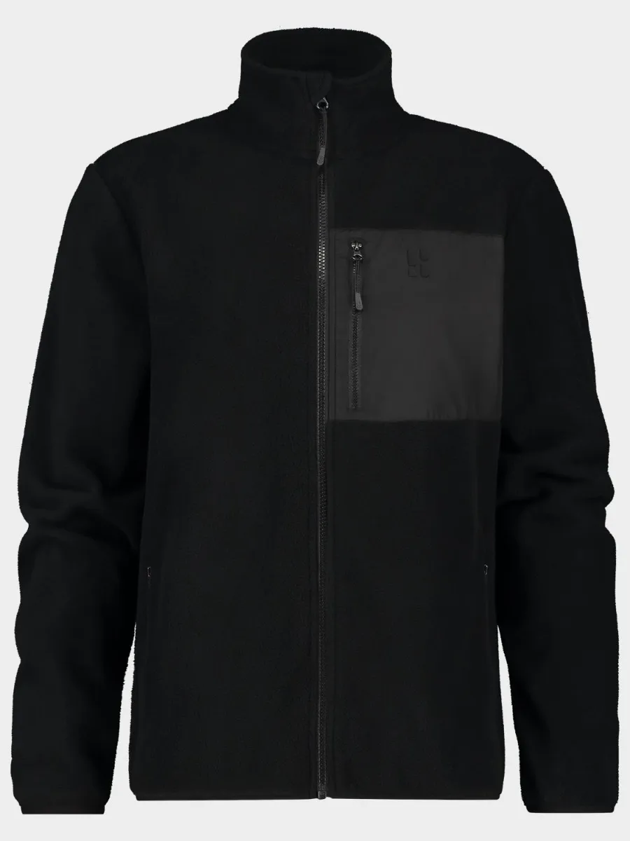 Poederbaas Four Seasons Fleece Vest Heren Zwart