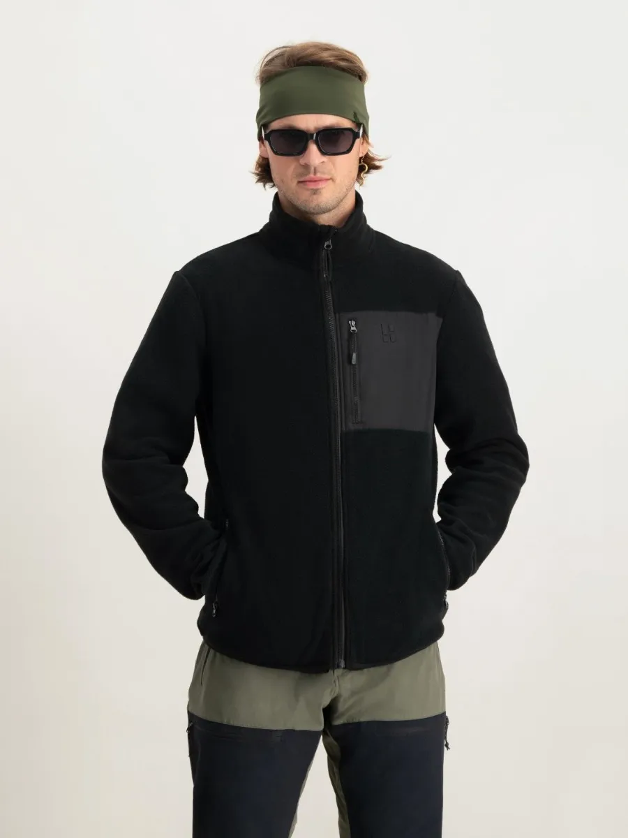 Poederbaas Four Seasons Fleece Vest Heren Zwart
