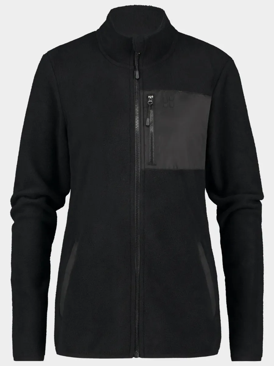 Poederbaas Four Seasons Fleece Vest Dames Zwart
