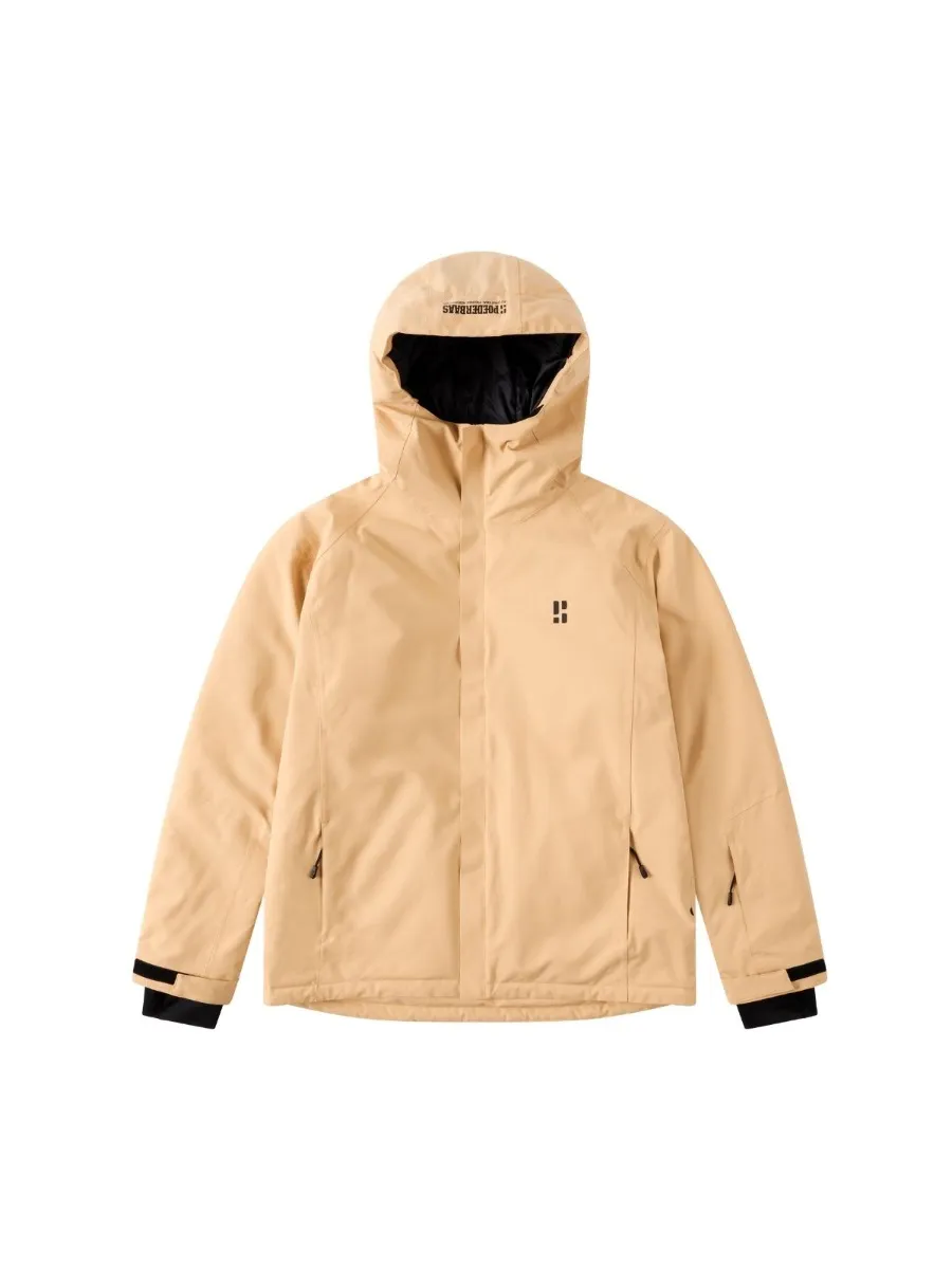 Poederbaas Ski-jas Heren Arctic 2L Insulated Warm Sand