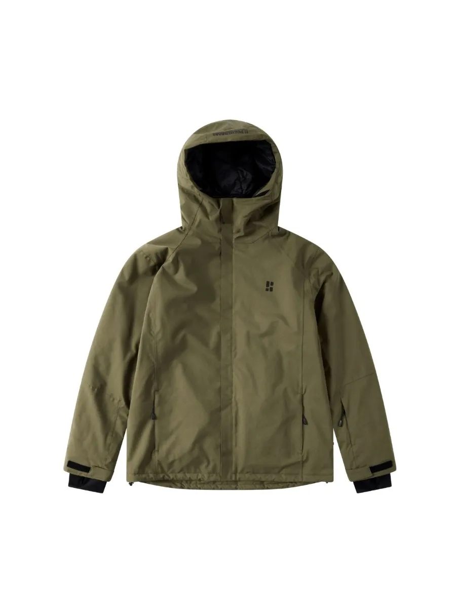 Poederbaas Ski-jas Heren Arctic 2L Insulated Olive Green