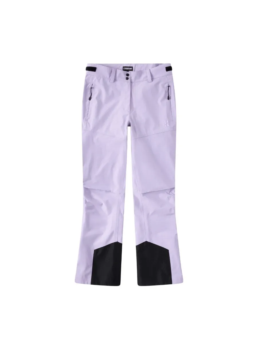 Poederbaas Skibroek Dames Freeride 3L Hardshell Lila
