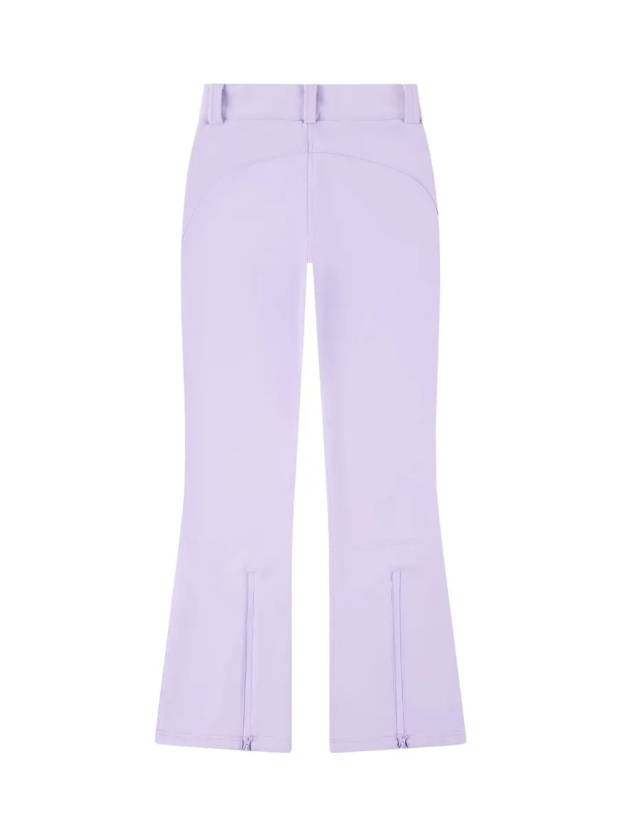 Poederbaas Skibroek Dames Stretch Softshell Lila