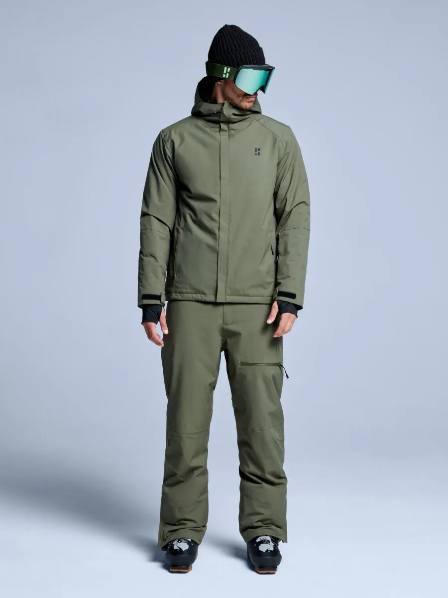 Poederbaas Skibroek Heren Arctic 2L Insulated Olive Green