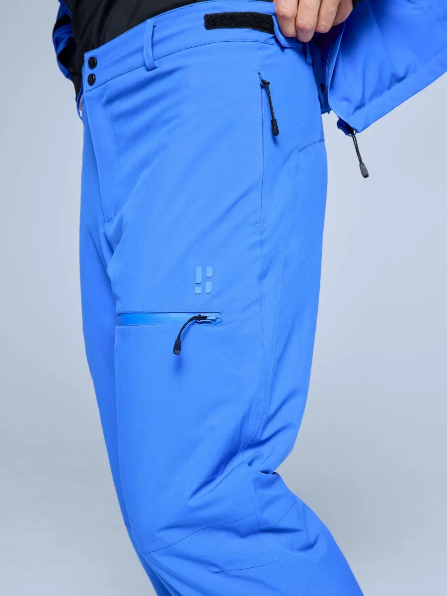 Poederbaas Skibroek Heren Arctic 2L Insulated Ballpoint Blue