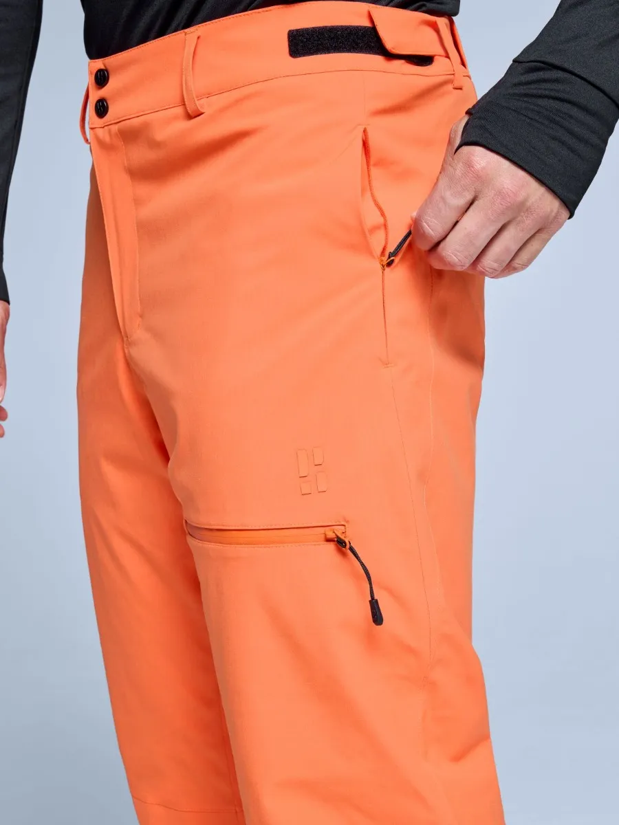 Poederbaas Skibroek Heren Arctic 2L Insulated Oranje