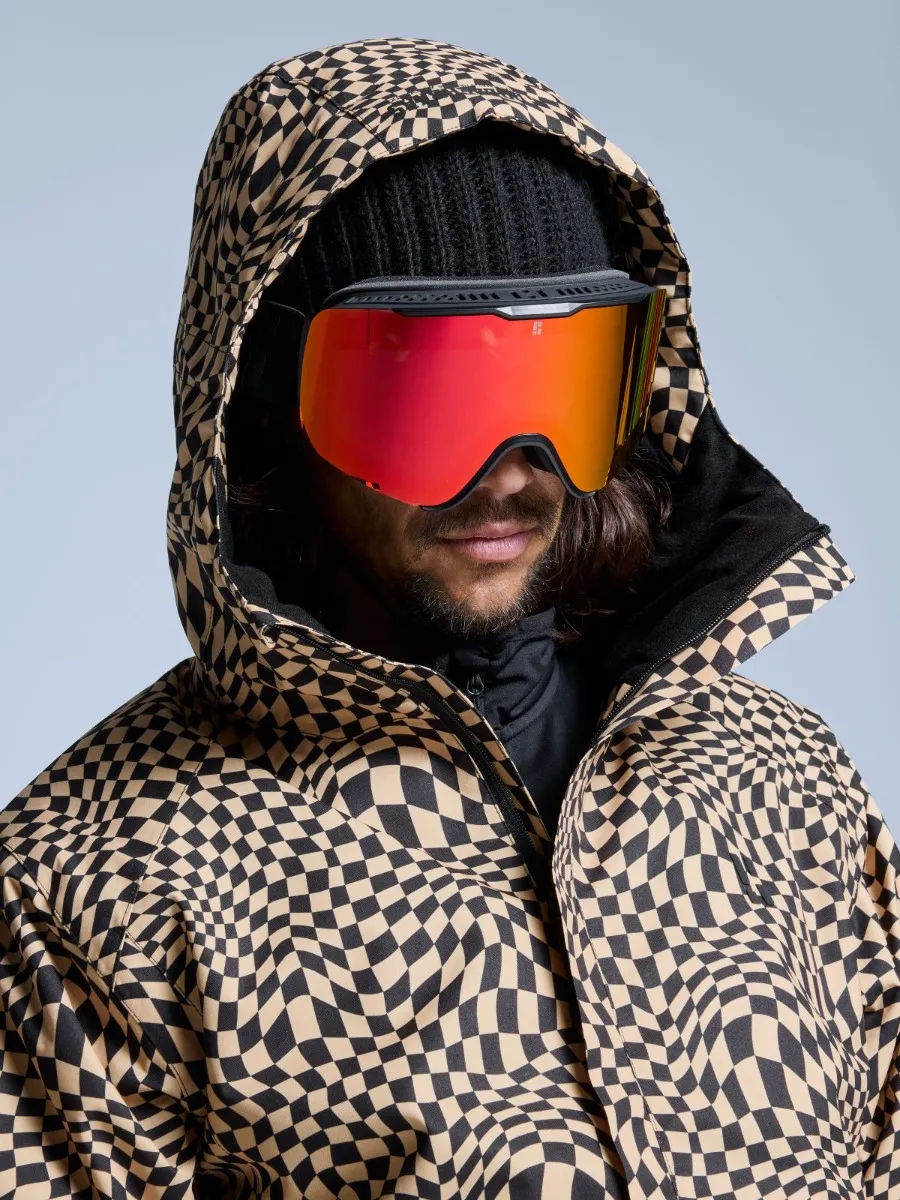 Poederbaas Ski-jas Heren Arty 2L Insulated Warm Sand