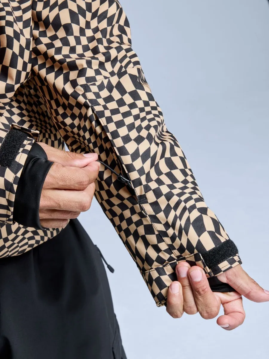 Poederbaas Ski-jas Heren Arty 2L Insulated Warm Sand