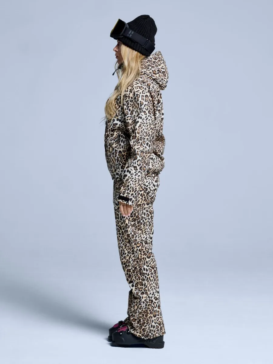 Poederbaas Skibroek Dames Arty 2L Insulated Panterprint