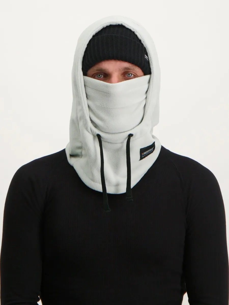 Poederbaas Balaclava Fleece Grijs