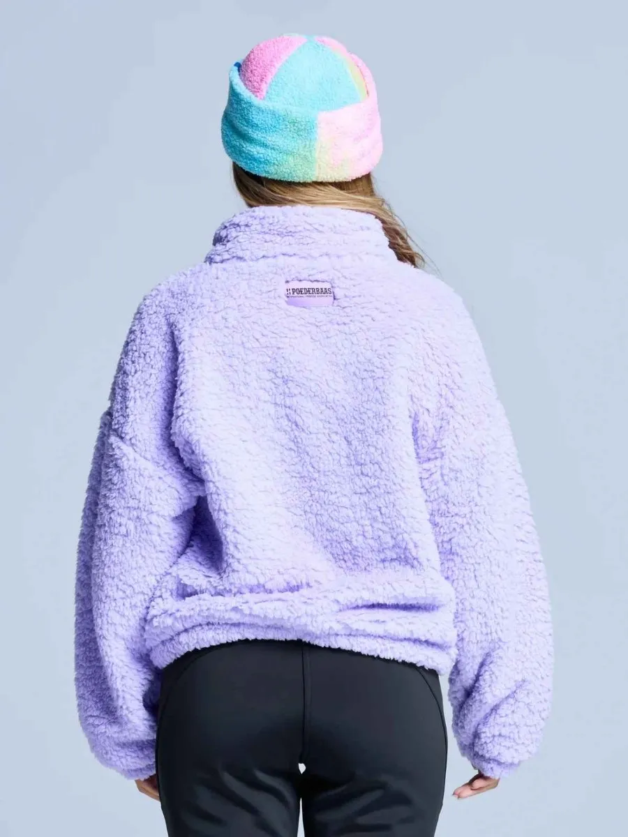Poederbaas Fluffy Jacket Dames Four Seasons Lila