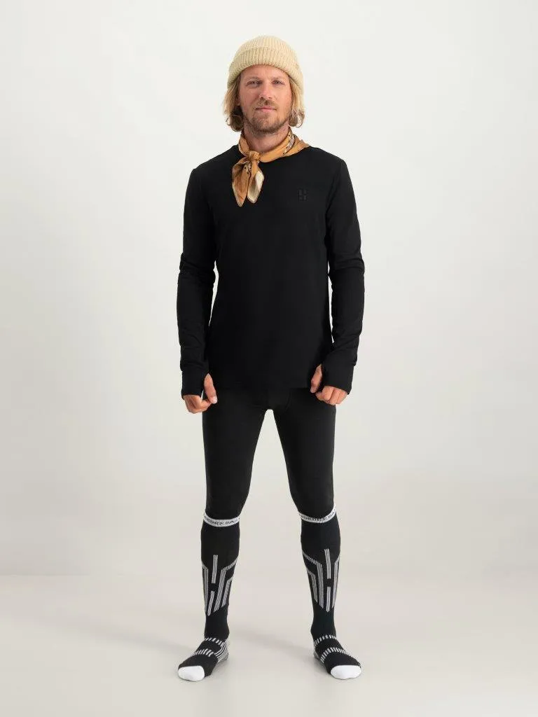 Poederbaas Four Seasons Lightweight Longsleeve Heren Zwart