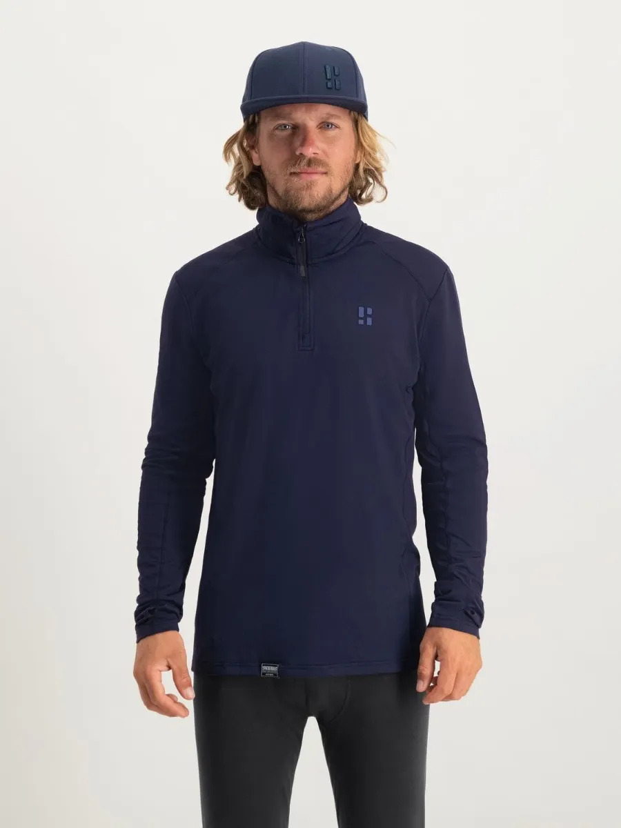 Poederbaas Midlayer Pully Heren Four Seasons Lightweight Navy