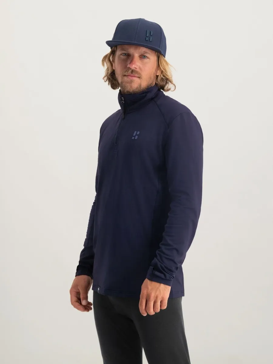 Poederbaas Midlayer Pully Heren Four Seasons Lightweight Navy