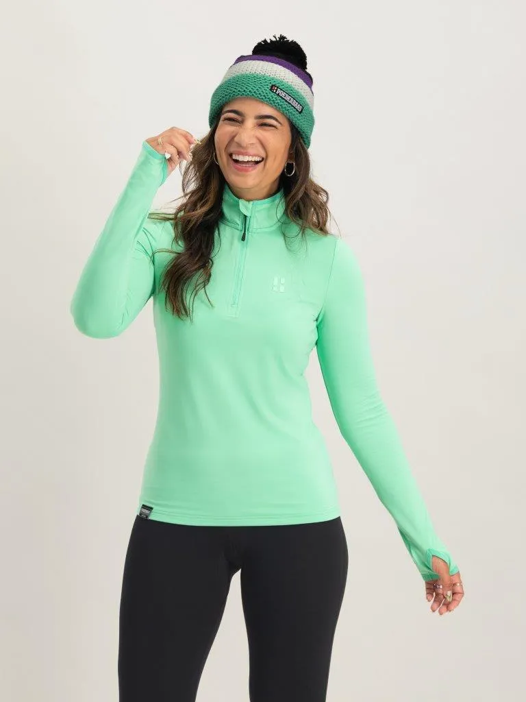 Poederbaas Muts Classic Colorful Beanie 2.0 Multi Green