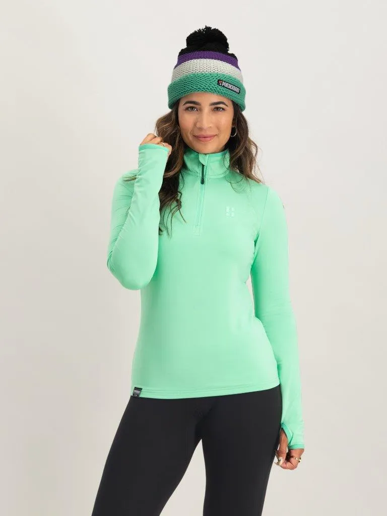 Poederbaas Muts Classic Colorful Beanie 2.0 Multi Green