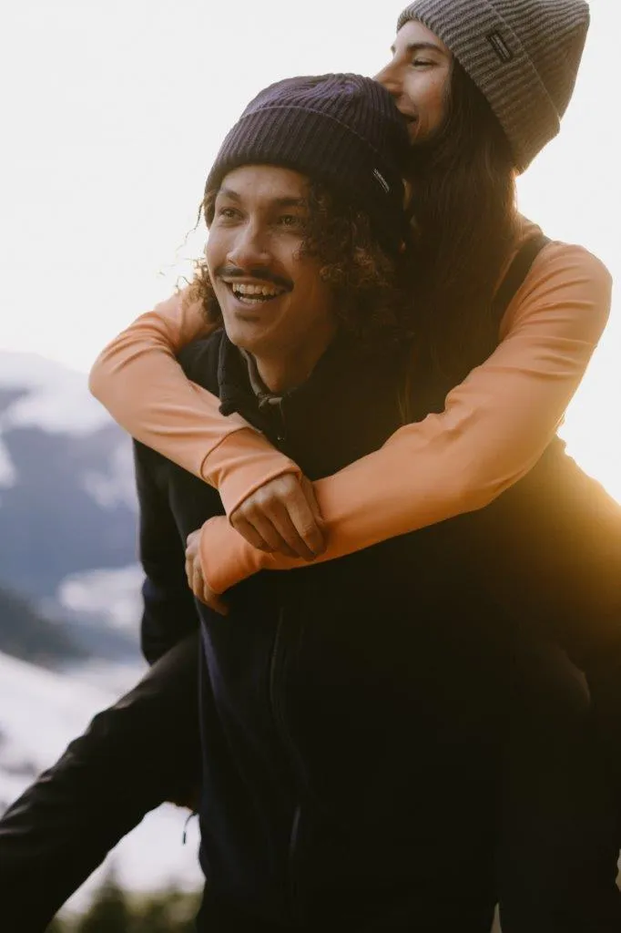 Poederbaas Muts Royal Rib Beanie Grijs
