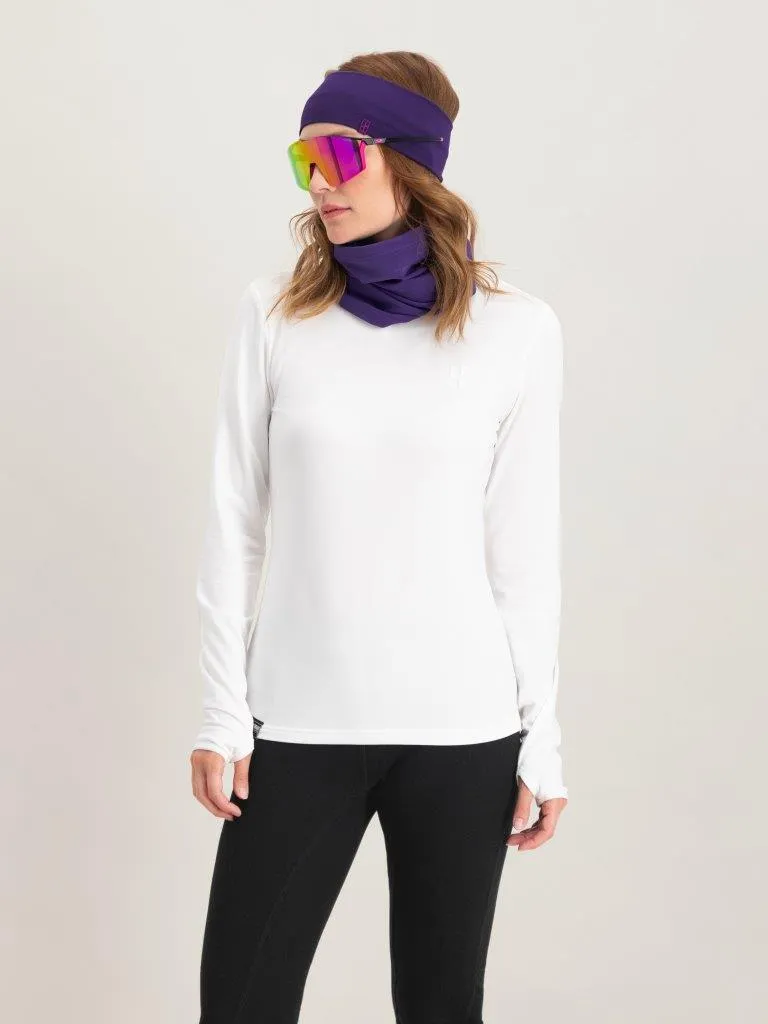 Poederbaas Nekwarmer Arctic Paars