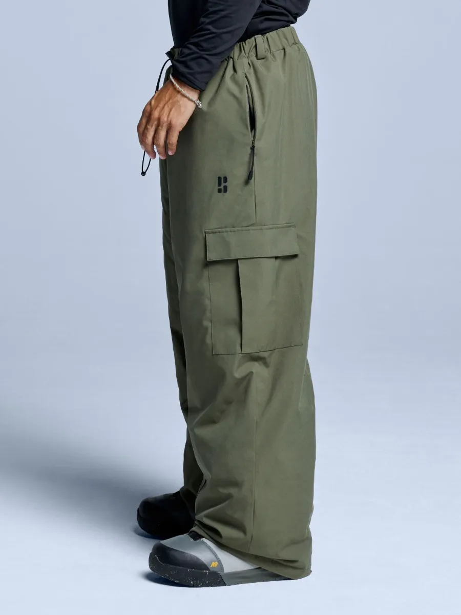 Poederbaas Skibroek Unisex Park Olive Green