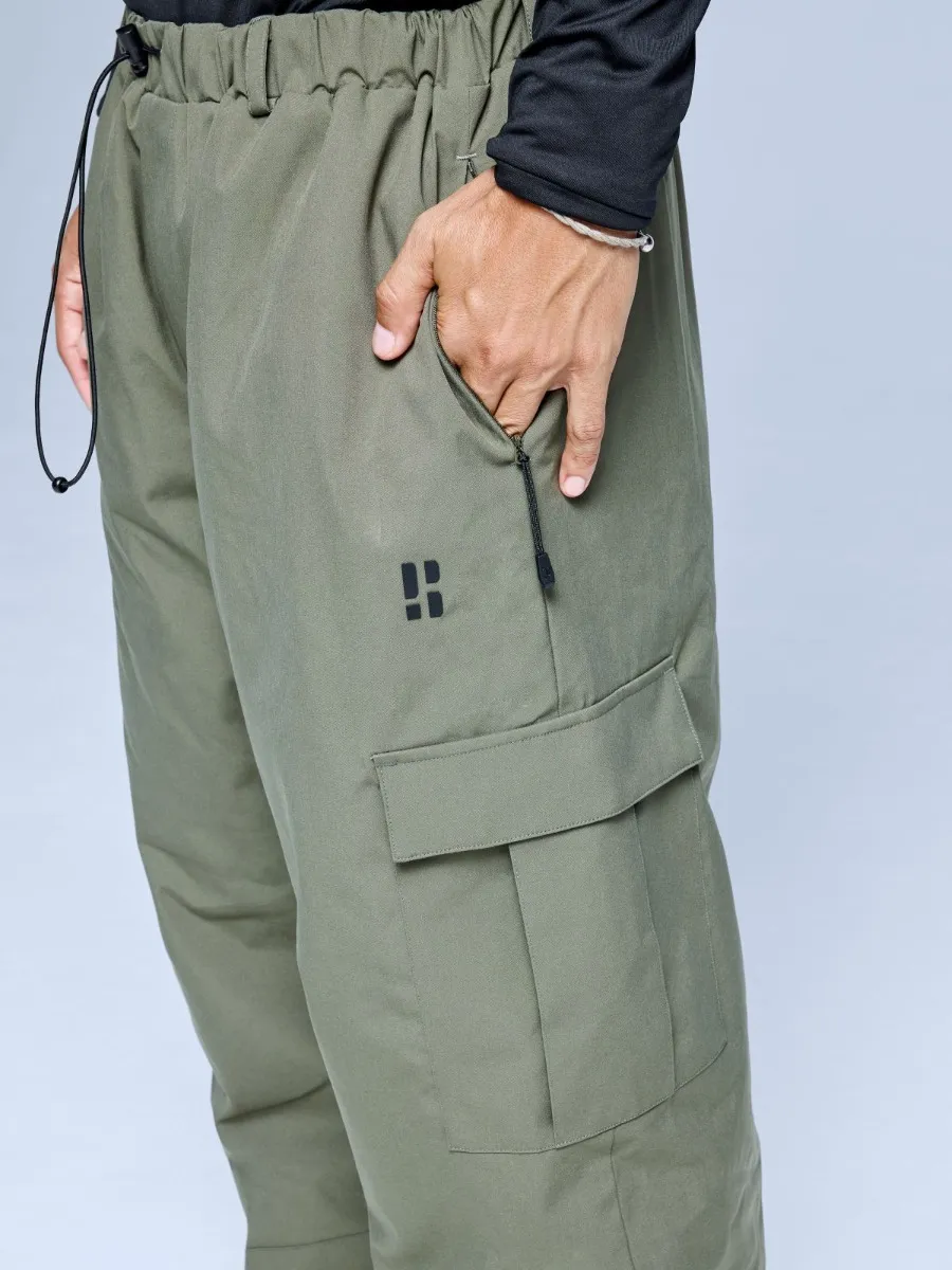 Poederbaas Skibroek Unisex Park Olive Green