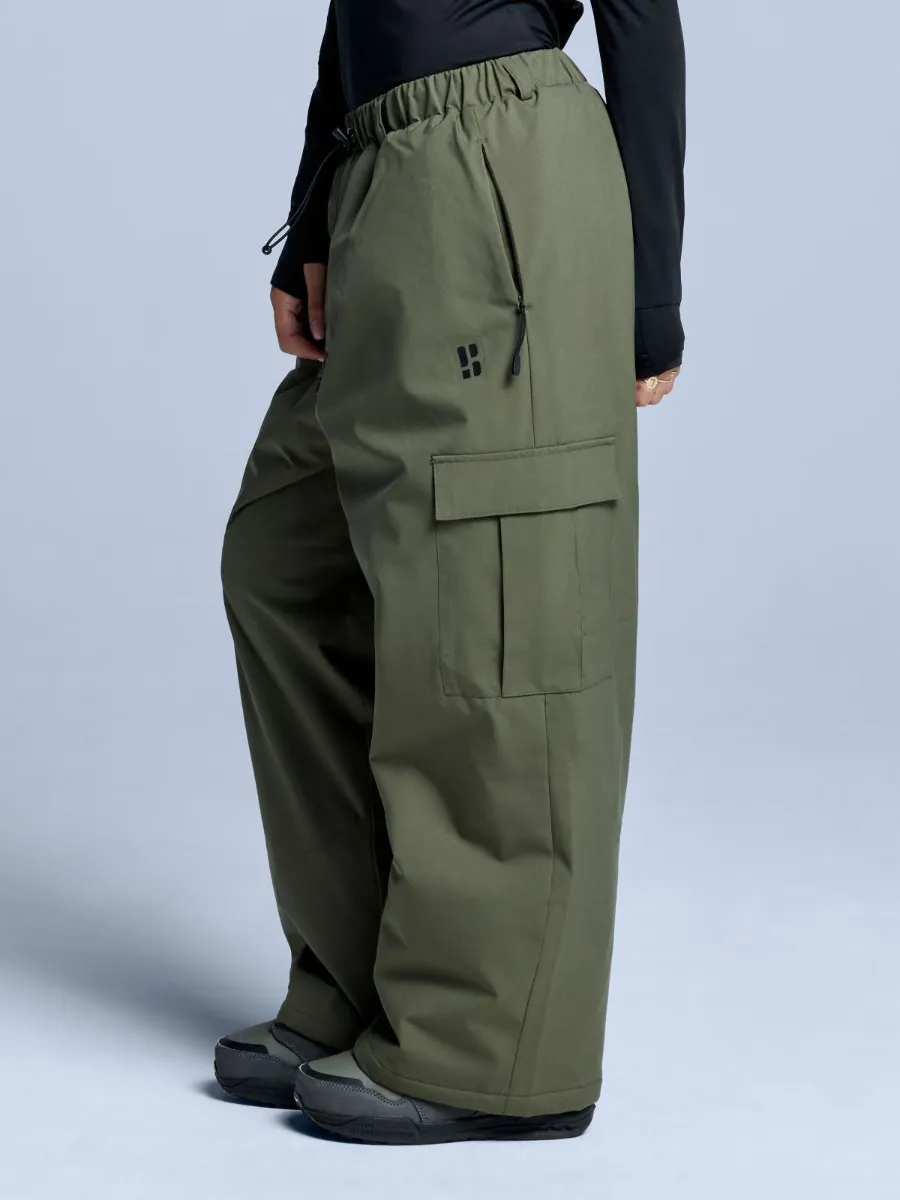 Poederbaas Skibroek Unisex Park Olive Green