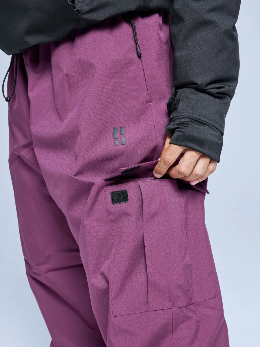 Poederbaas Skibroek Unisex Park Bordeaux