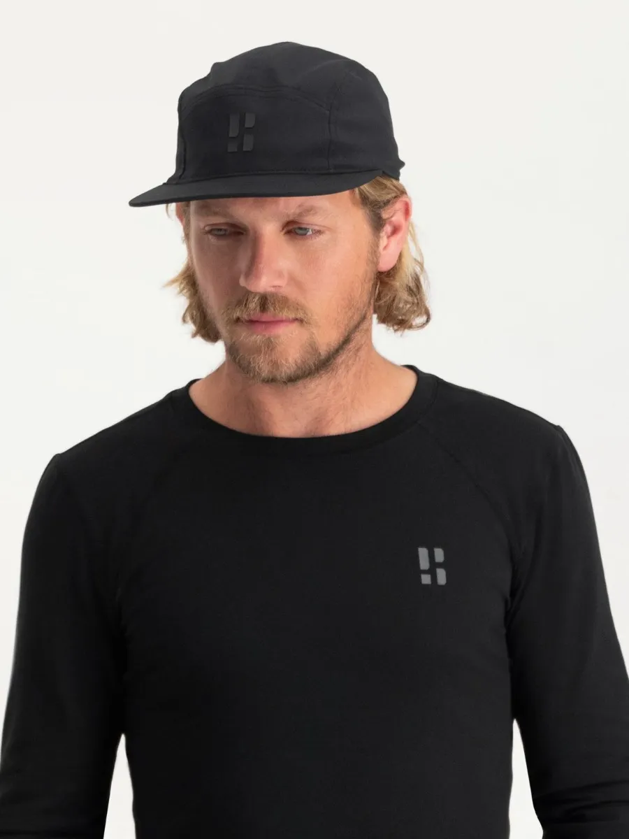 Poederbaas Pet Lightweight 5-panel Cap Zwart