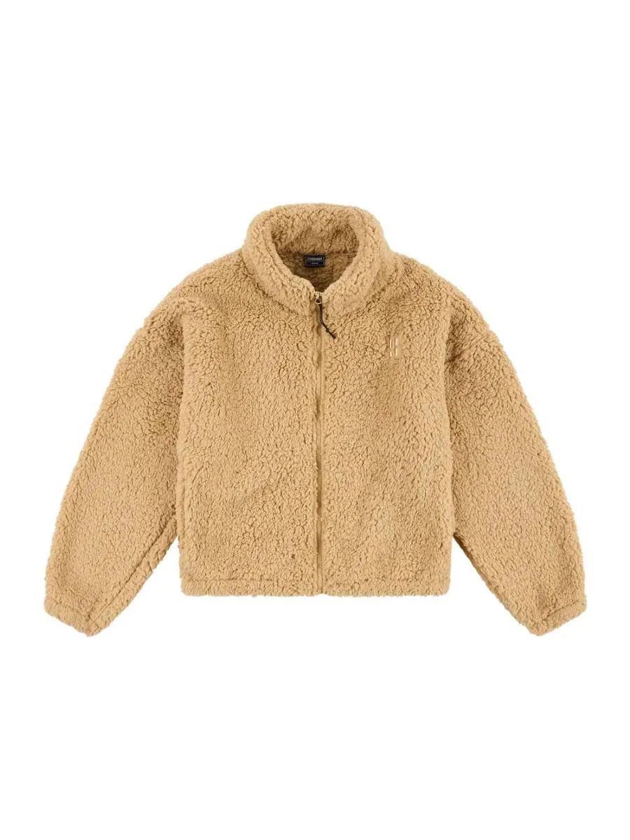 Poederbaas Fluffy Jacket Dames Four Seasons Warm Sand