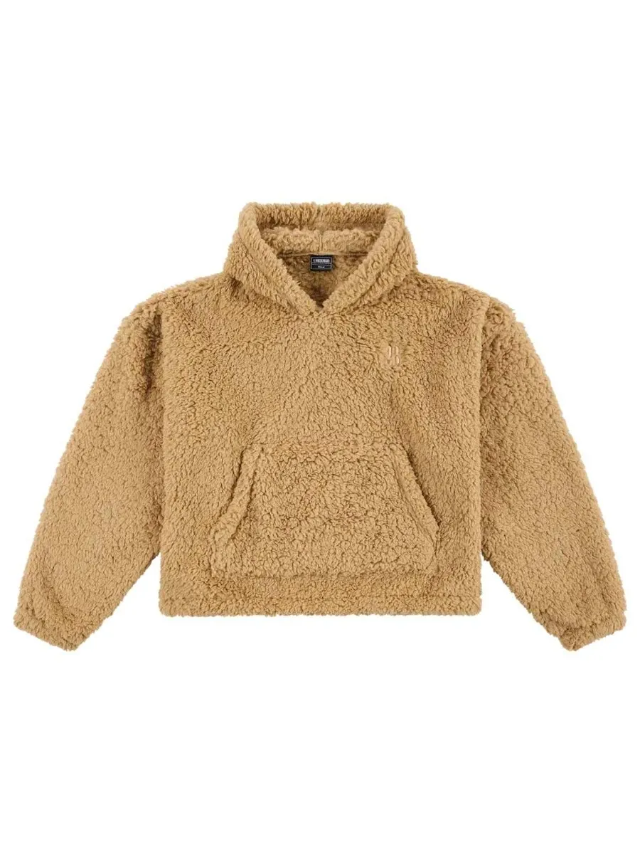 Poederbaas Fluffy Hoodie Dames Four Seasons Warm Sand