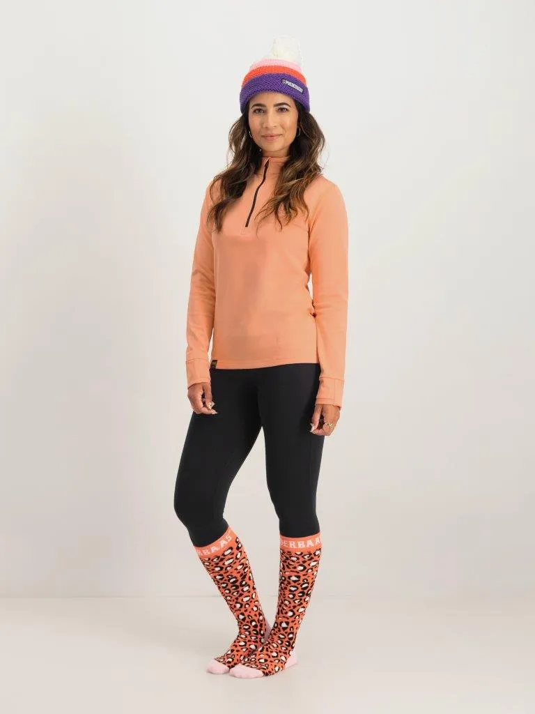 Poederbaas Skisokken 6-pack Panther Orange