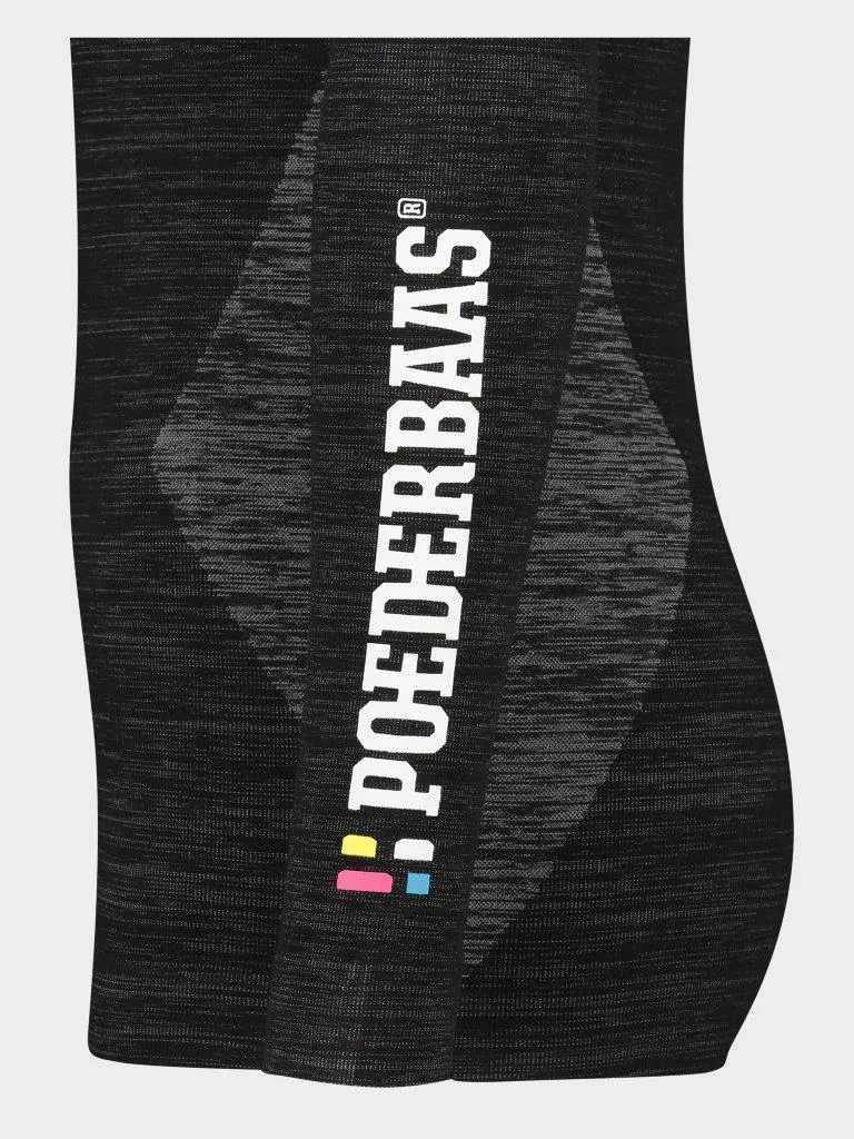 Poederbaas Thermoshirt Dames Technical Longsleeve Zwart