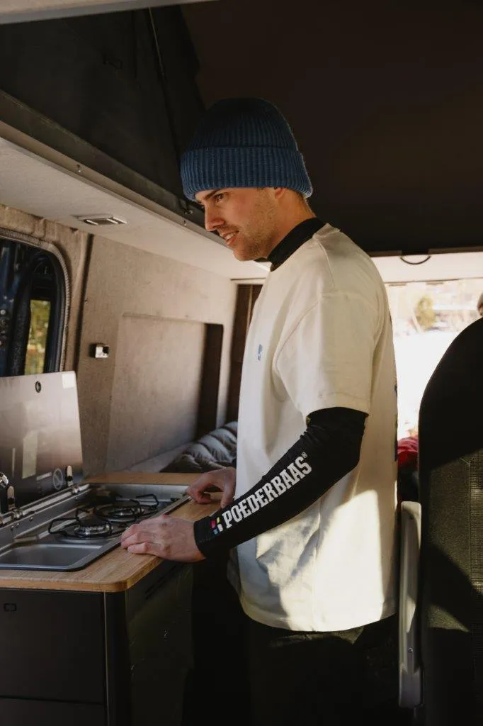 Poederbaas Thermoshirt Heren Technical Longsleeve Zwart