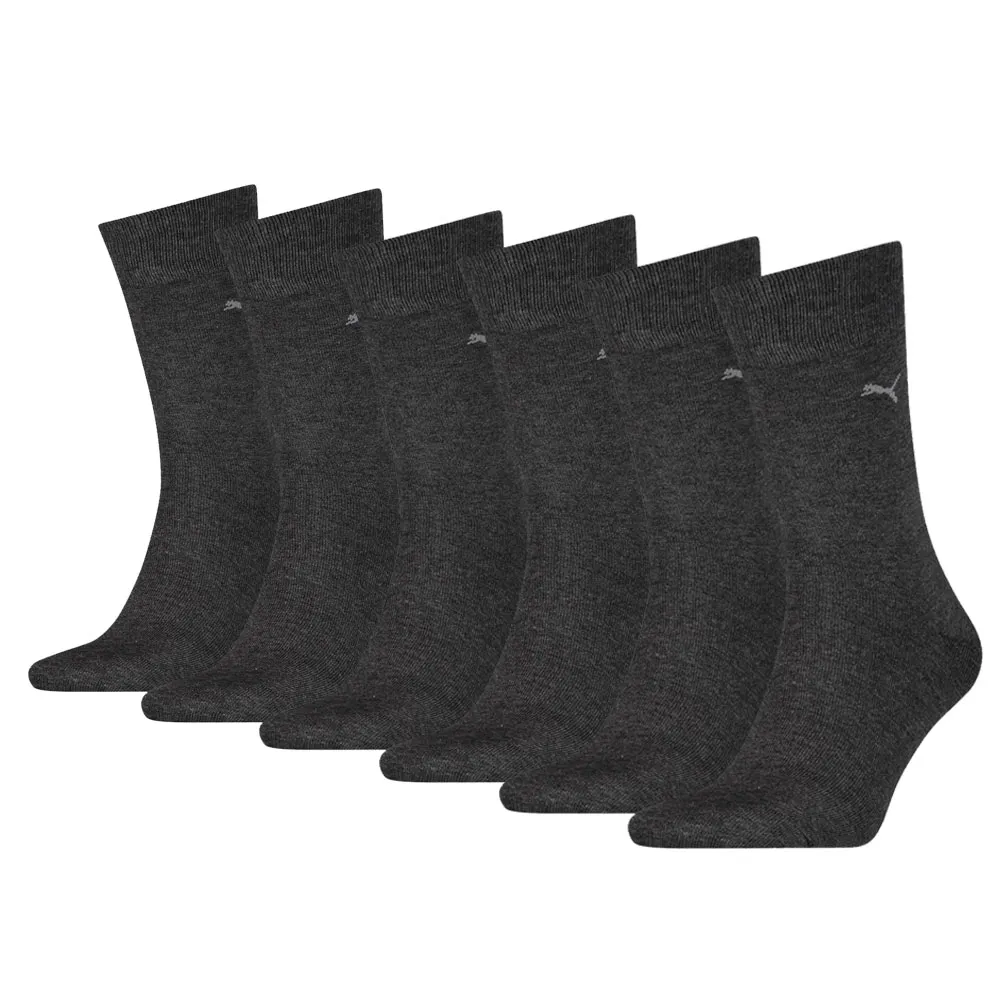 Puma Herensokken Classic 6-pack Antraciet