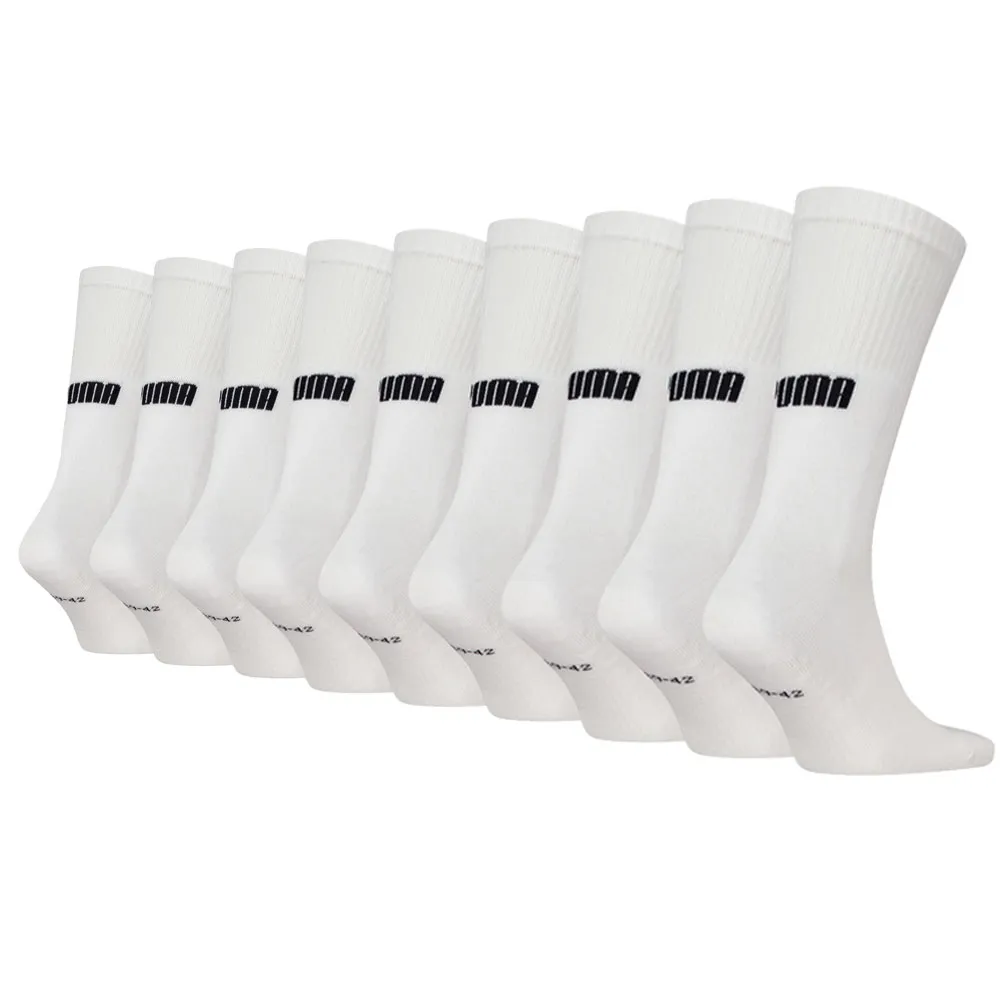 Puma Sportsokken Cushioned New Generation 9-pack Wit