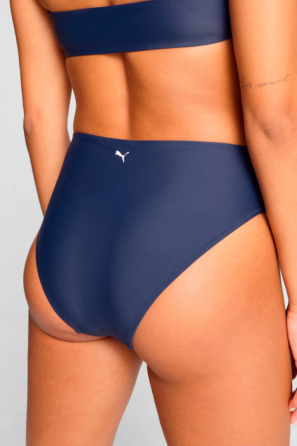 Puma Bikinibroekje High Waist Brief Navy
