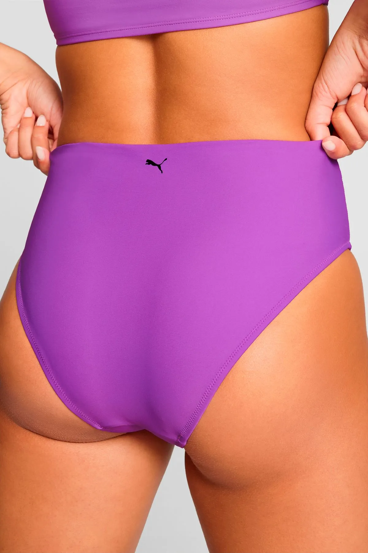 Puma Bikinibroekje High Waist Brief Purple
