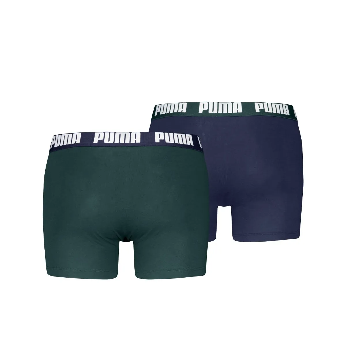 Puma Boxershorts Everyday Basic 2-pack Green / Navy