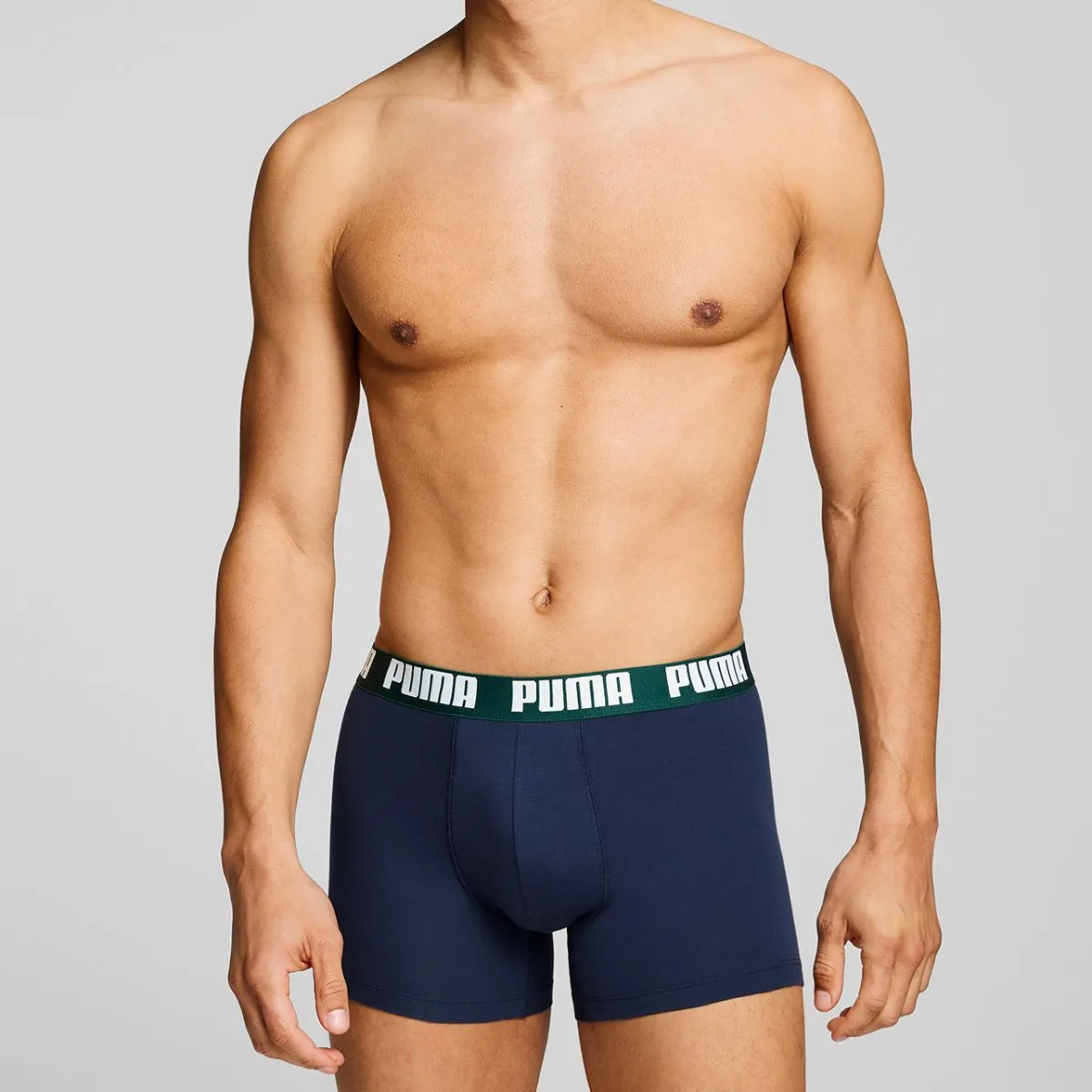 Puma Boxershorts Everyday Basic 2-pack Green / Navy