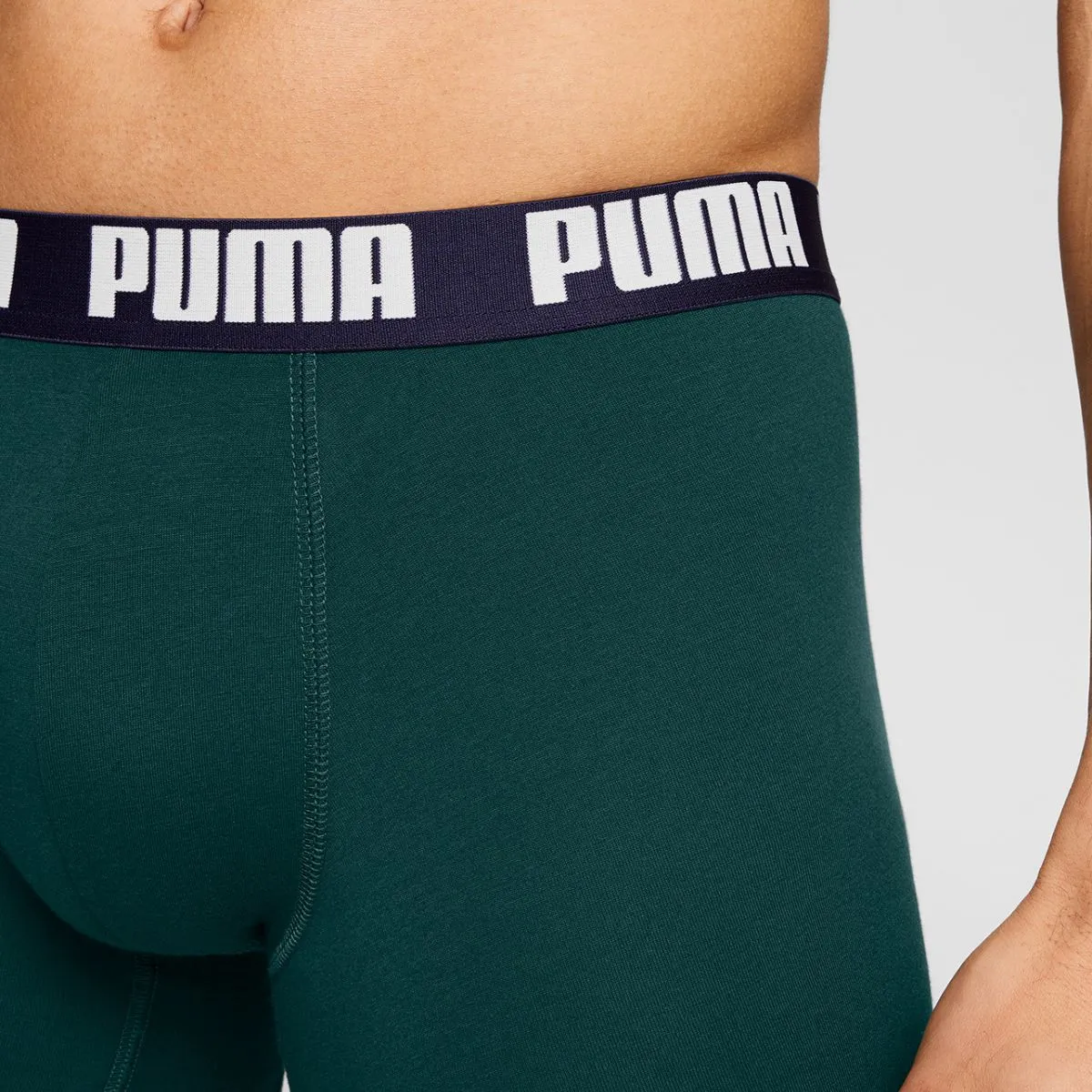 Puma Boxershorts Everyday Basic 2-pack Green / Navy