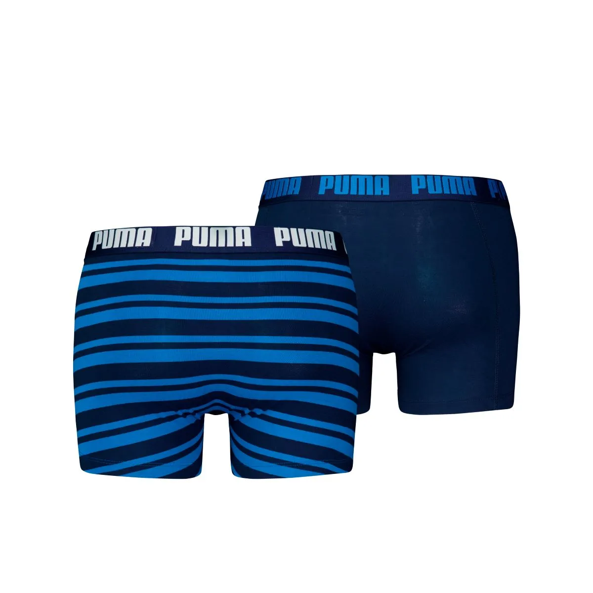 Puma Boxershorts Everyday Heritage Stripe 2-pack True Blue Combo