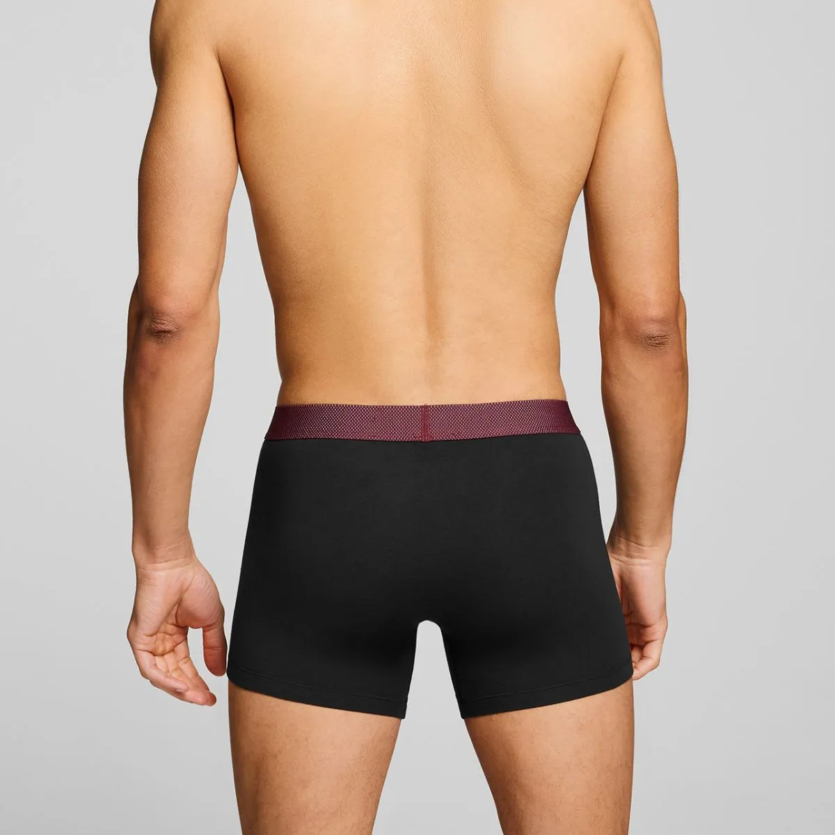 Puma Boxershorts Mesh Waistband 2-pack Black / Burgundy