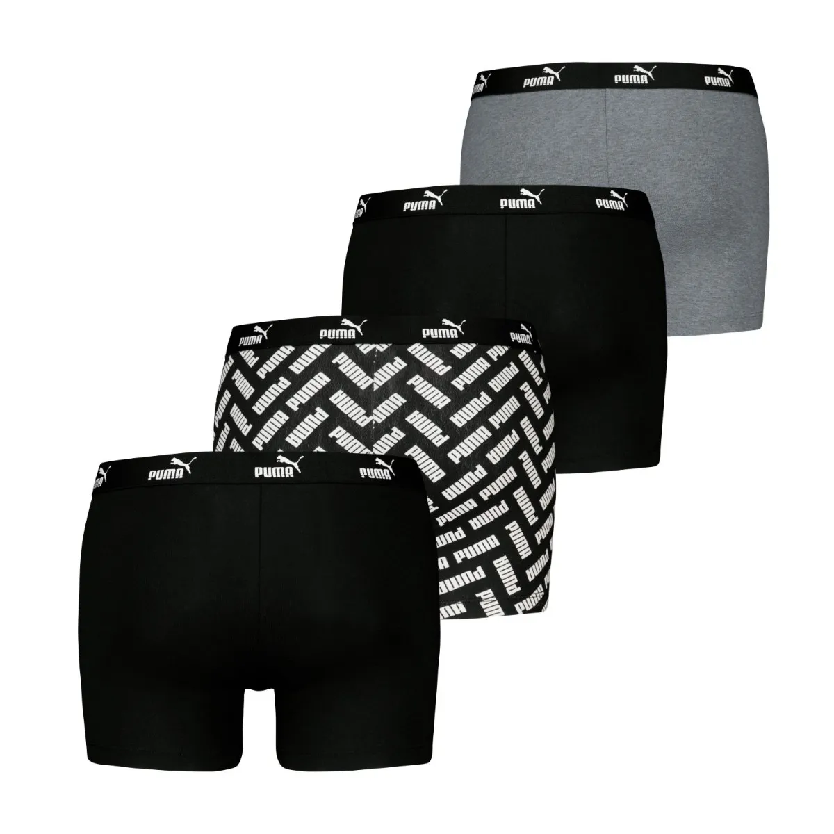 Puma Boxershorts Promo 12-pack Zwart / Blauw