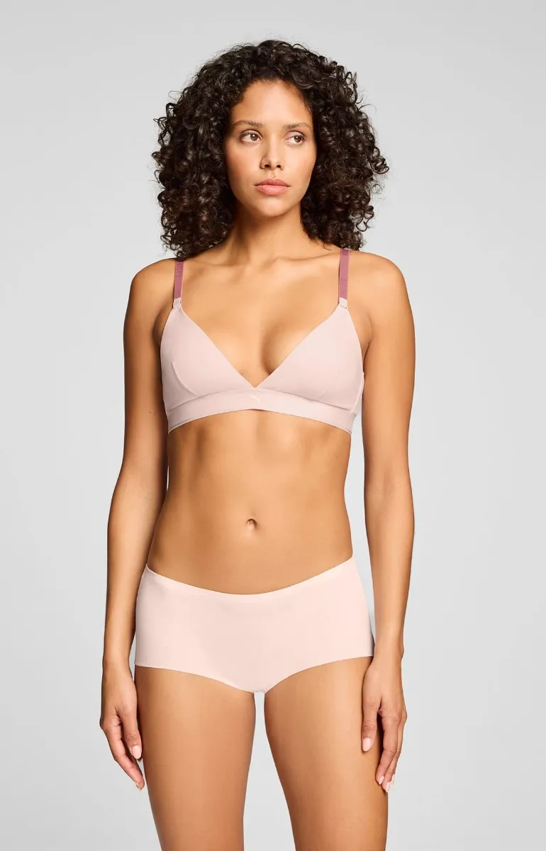 Puma Dames Mini Shorts Invisible Cotton 2-pack Light Pink