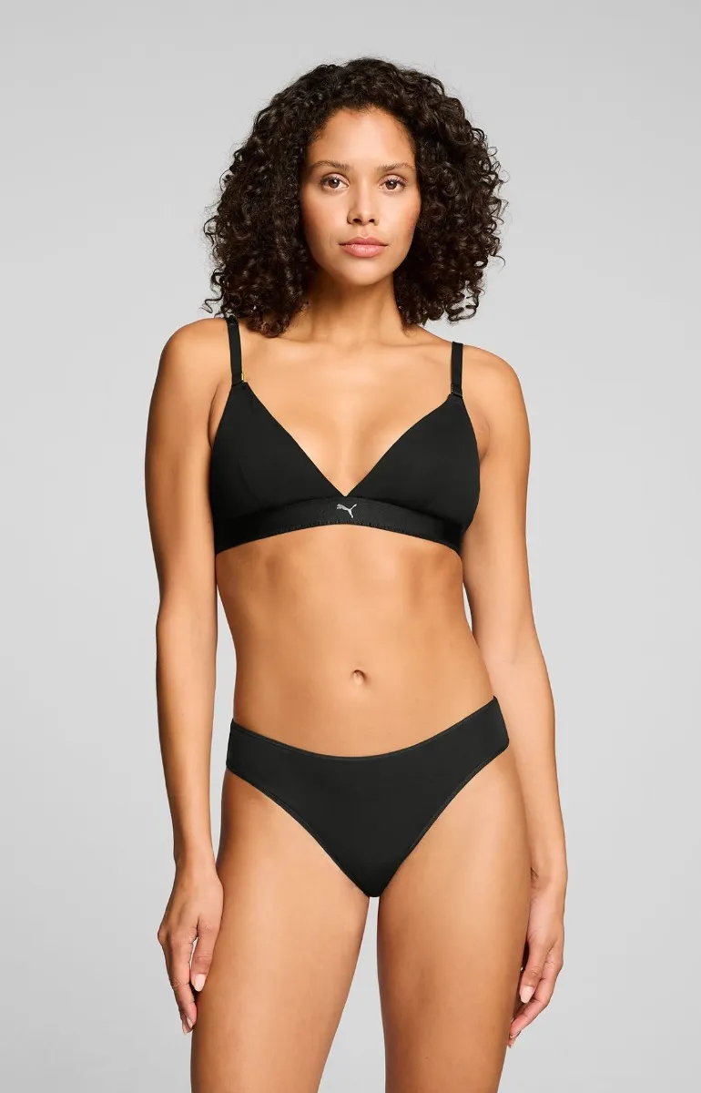 Puma Dames Strings 3-pack Zwart