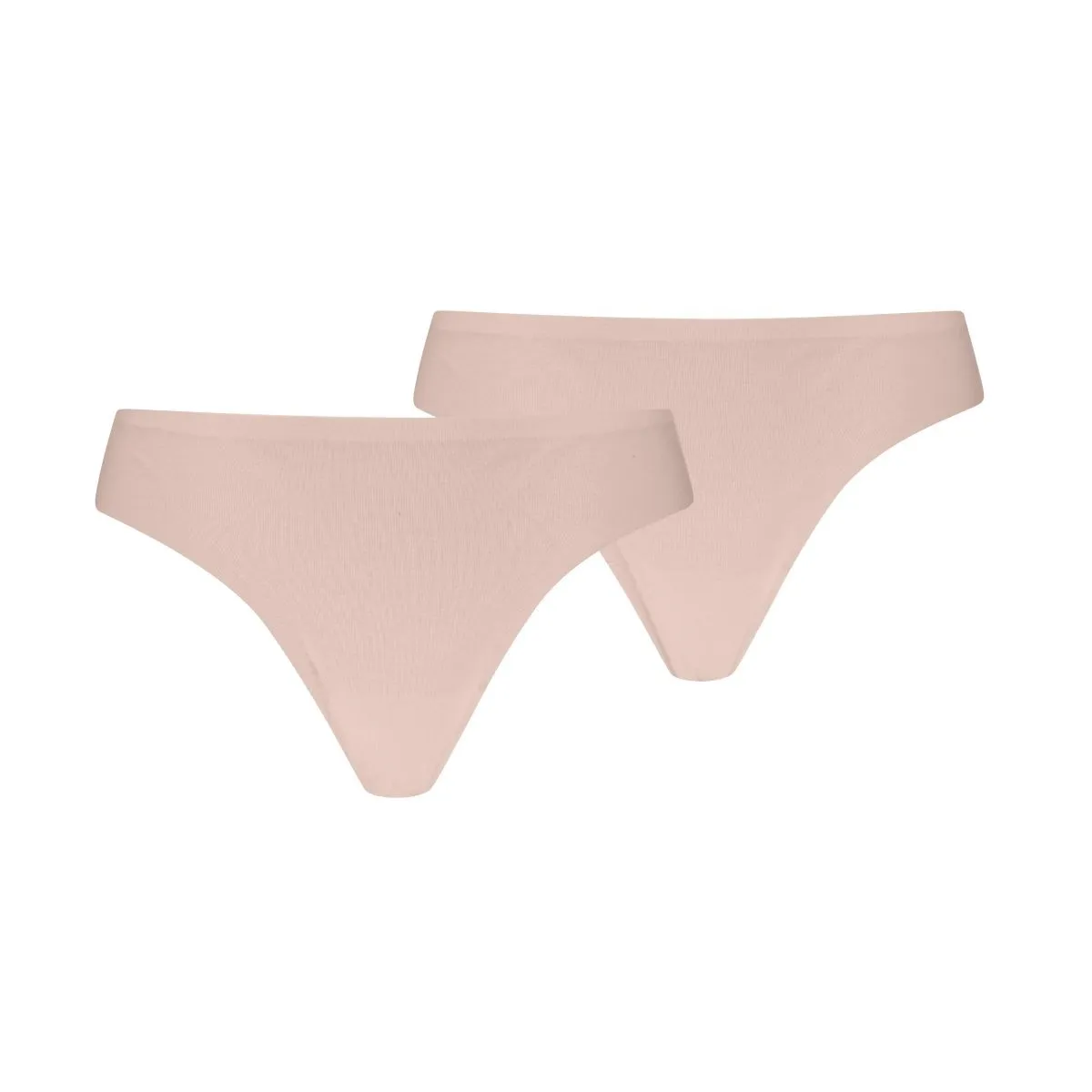 Puma Dames Strings Invisible Cotton 2-pack Light Pink