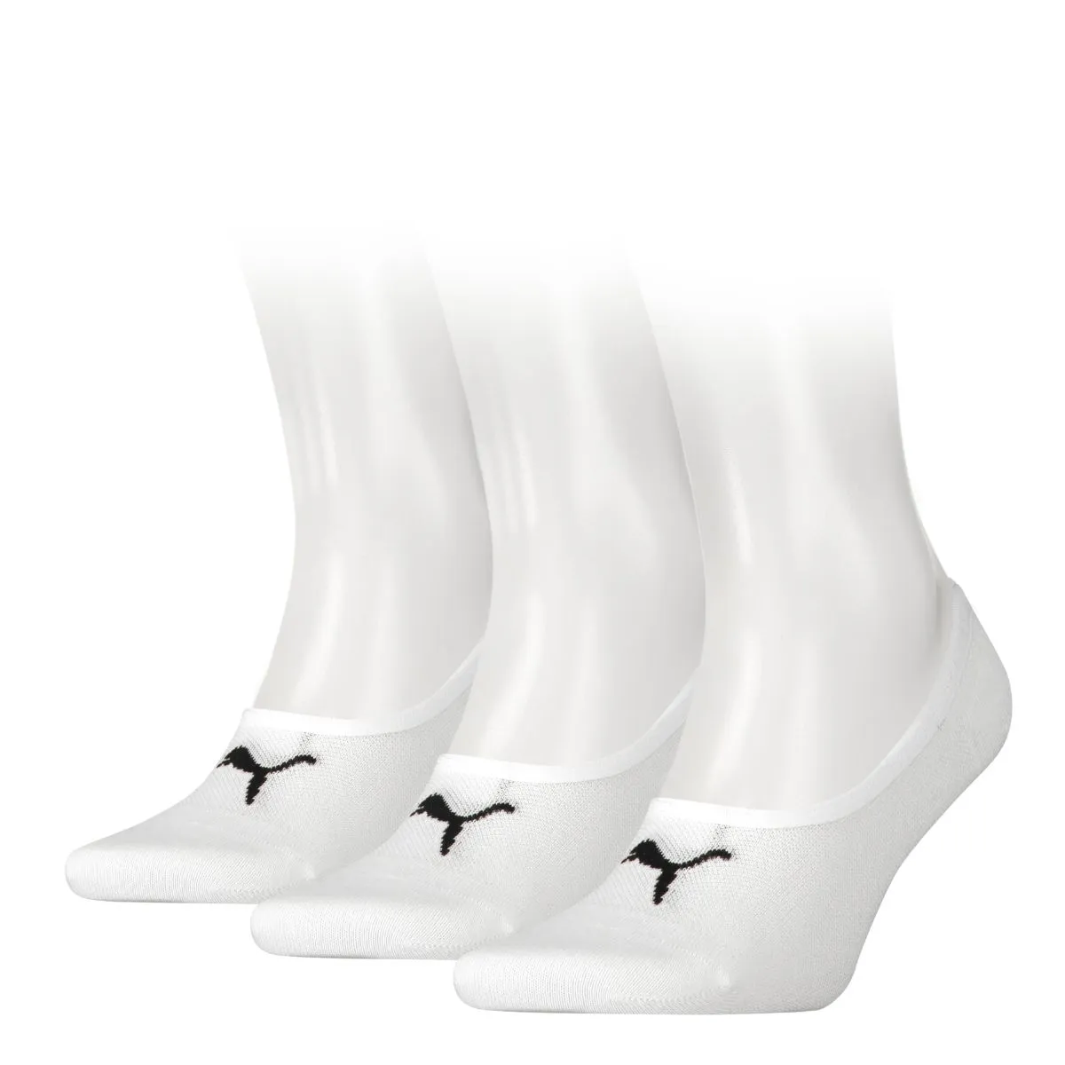 Puma Footies Sokken 3-pack Wit